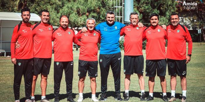 Amedspor Sinan Kaloğlu’nun ekibini duyurdu
