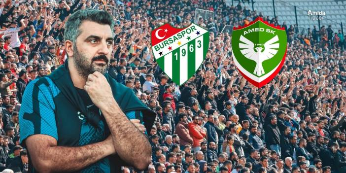 Amedspor’un hocası Bursaspor geçmişini sildi