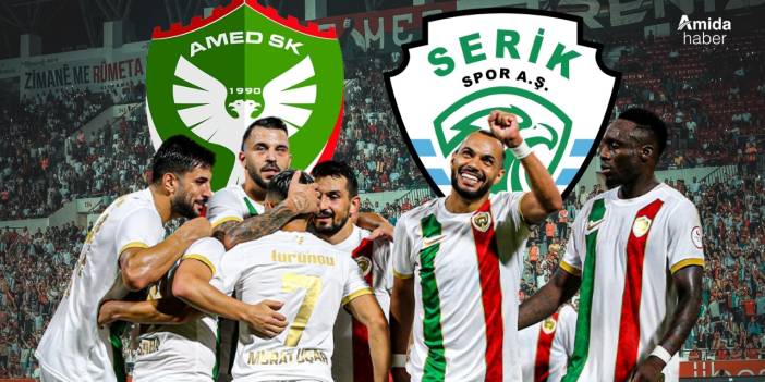 Amedspor-Serik maçı nerede, ne zaman, hangi kanalda?