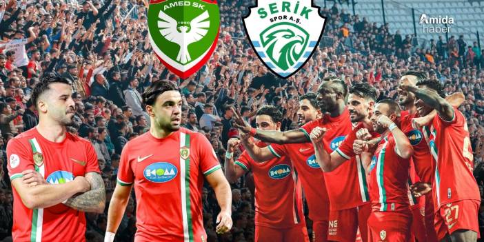 Amedspor-Serikspor maçının stadı belli oldu