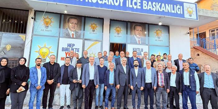 AK Parti Diyarbakır’da sahada: Mahalle başkanlarıyla toplantılar sürüyor