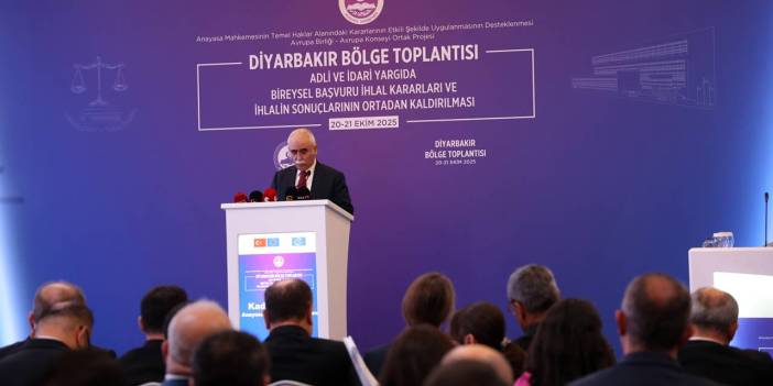 AYM Başkanı Diyarbakır’da konuştu: 13 yılda 702 bin başvuru