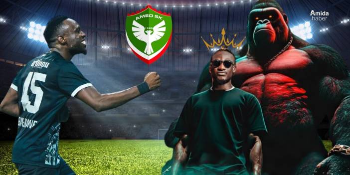 Amedspor’un ‘King Kong’u gol krallığı yarışında zirvede