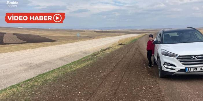 Diyarbakır’da muhtardan asfalt isyanı