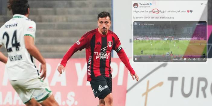 Vanspor Kürtçede çuvalladı: Umut yerine kuma yazdılar