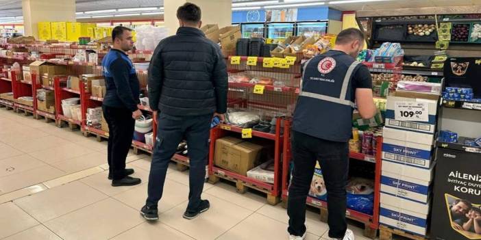 Siirt’te eş zamanlı etiket denetimi