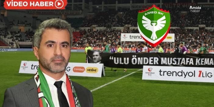 Amedspor Başkanından ‘pankart’ açıklaması
