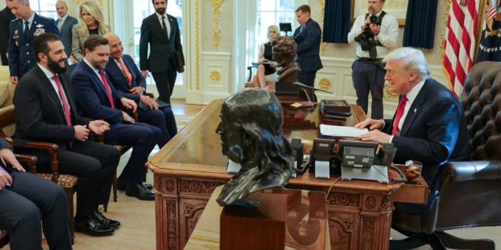 Trump, Şara’yı kabul etti