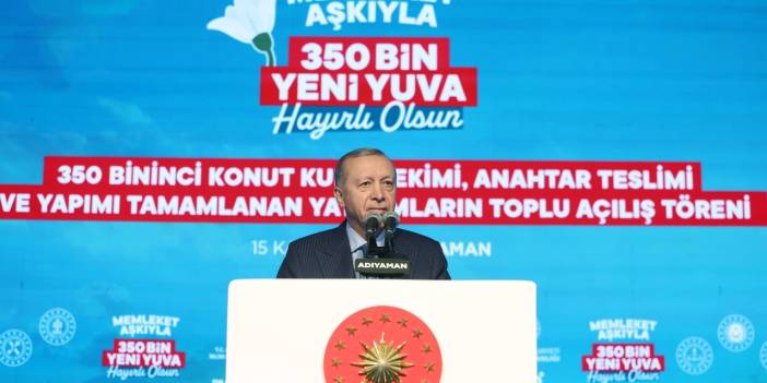 Cumhurbaşkanı Erdoğan Adıyaman’da: Zor bir imtihanla sınandık