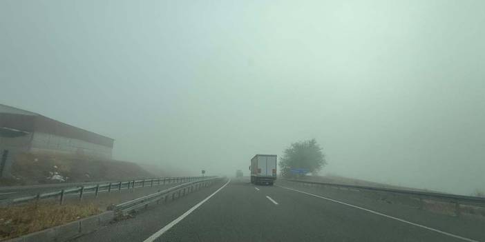 Diyarbakır’da sis etkili oldu: Görüş mesafesi 30 metreye düştü