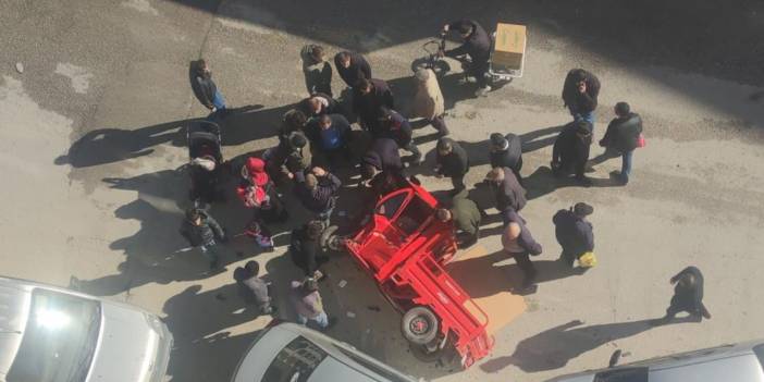 Van’da otomobil ile motosiklet çarpıştı