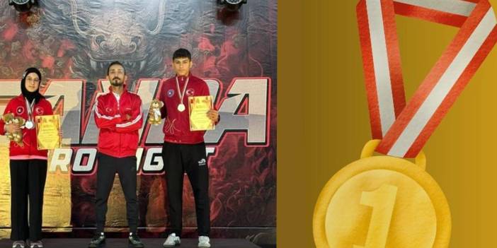 Diyarbakırlı 3 sporcudan büyük başarı: Ödülleri topladılar