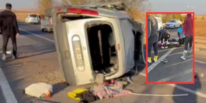 Şanlıurfa’da trafik kazası: 1 ölü, 3 yaralı