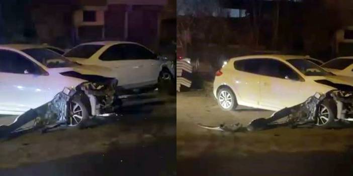 Diyarbakır’da ehliyetsiz sürücü iki araca çarptı