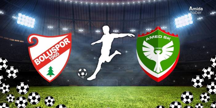 Amedspor–Boluspor rekabeti: İstatistikler ne diyor?