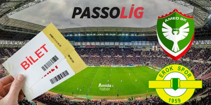 Amedspor–Erokspor maçı biletleri satışa çıktı