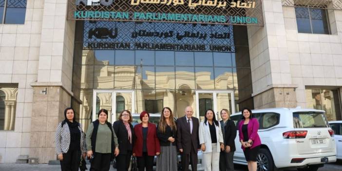 DEM Partili eş başkanlardan Kürdistan Bölgesine ziyaret