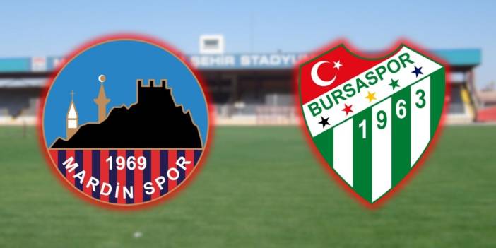 Bursaspor Mardin’e geliyor: Misafir taraftar alınmayacak