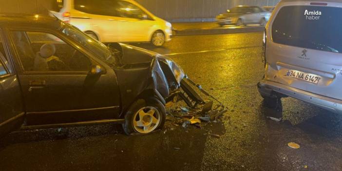 Diyarbakır’da zincirleme trafik kazası: 3 kişi yaralandı