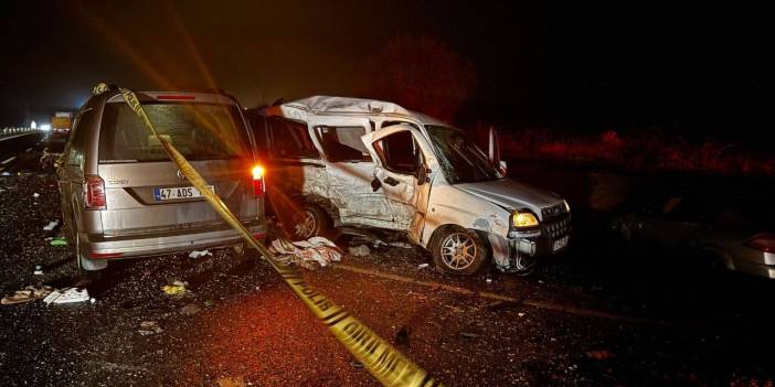 Mardin’de feci kaza: 3 ölü, 6 yaralı