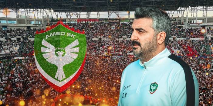 Amedspor’un hocası: Dünyanın her yerinde destekleniyoruz