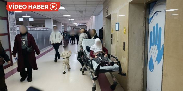 Diyarbakır’daki bu hastanede tekerlekli sandalye yok