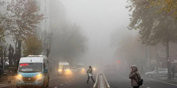 Diyarbakır’daki uzman uyardı: Sisli havalara dikkat!