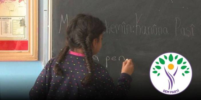 DEM’li vekilden çağrı: Kürtçe eğitim için hukuki düzenleme yapın