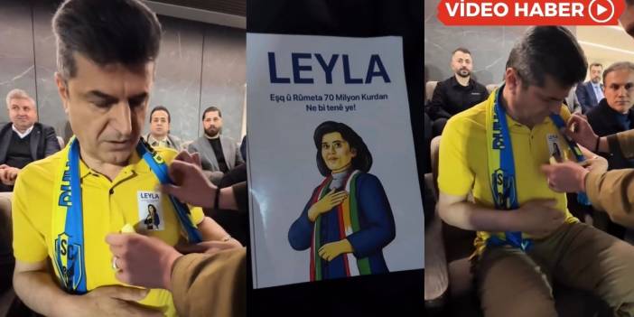 Leyla Zana Duhok tribünlerinde: Validen mesaj