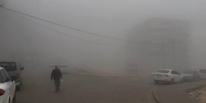 Adıyaman’da yoğun sis ve sağanak yağış hayatı olumsuz etkiledi