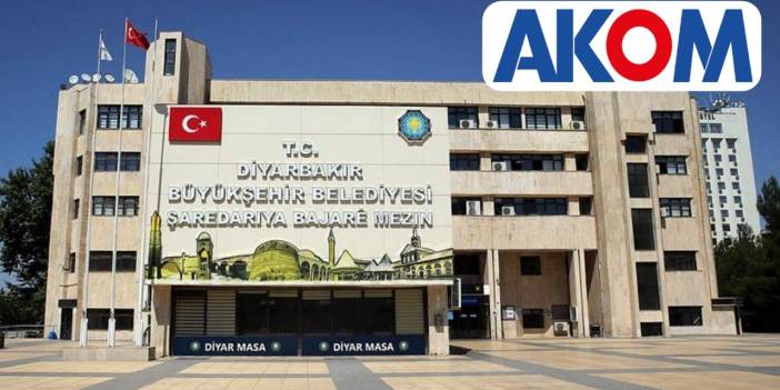 Diyarbakır Büyükşehir AKOM kuracak: İhale süreci başlıyor