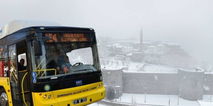 Diyarbakır Büyükşehir’den toplu taşıma kararı: İki gün ücretsiz