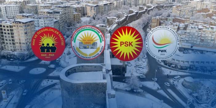 Kürt partilerinden Diyarbakır’da Halep protestosu