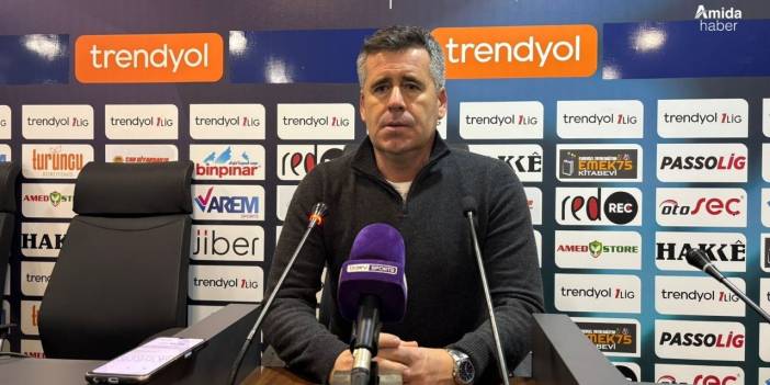 Çorum teknik direktöründen Amedspor maçı degerlendirmesi