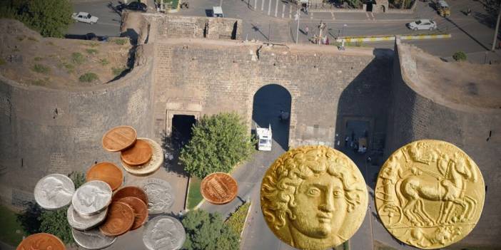 Diyarbakır’da tarihi sikke ve silah ele geçirildi