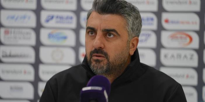 Amedspor Teknik Direktörü'nden maç sonu değerlendirmesi