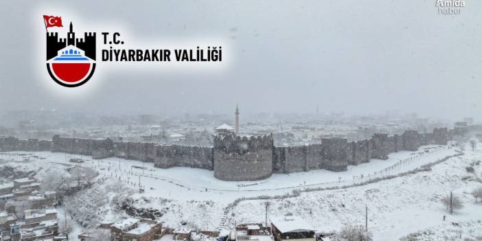 Diyarbakır’da kar alarmı: Valilikten idari izin açıklaması
