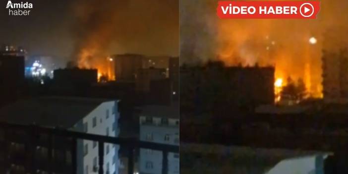 Diyarbakır’da yangın alarmı: Bina boşaltıldı