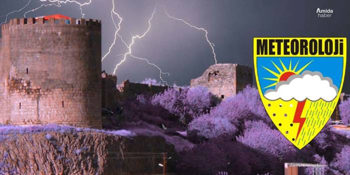 Diyarbakır için meteorolojik uyarı