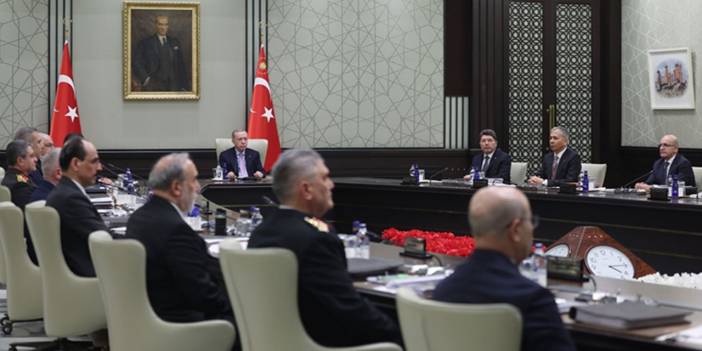 MGK toplantısı sonrası 9 maddelik bildiri