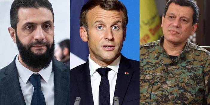 Macron’dan ‘Kürt hakları’ çıkışı: Şara ve Abdi ile görüştü