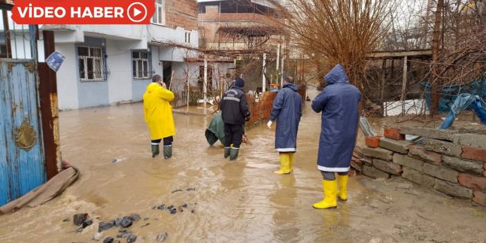 Silvan’ı sel vurdu: Evler su altında kaldı