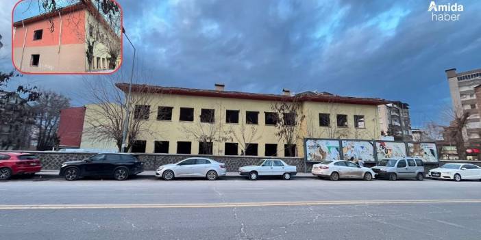 Diyarbakır’daki okul ‘hayalet’ cemiyete takıldı