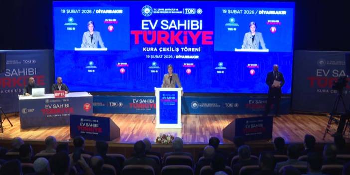 Diyarbakır’da 12 bin 165 konutun kura çekimi başladı