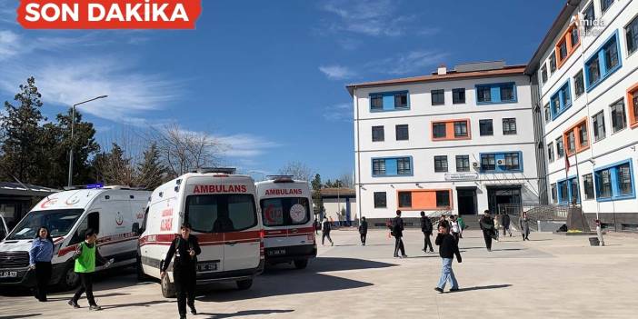 Diyarbakır’daki okulda cıva alarmı: Ambulanslar gönderildi