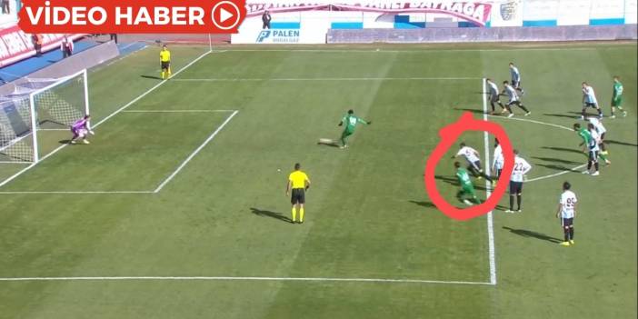 Erzurum maçında ‘hakem’ torpili: Görmezden geldi