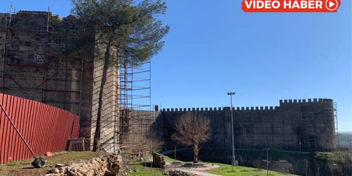 Diyarbakır’da tarihe iskele gölgesi: 2 buçuk yıl oldu
