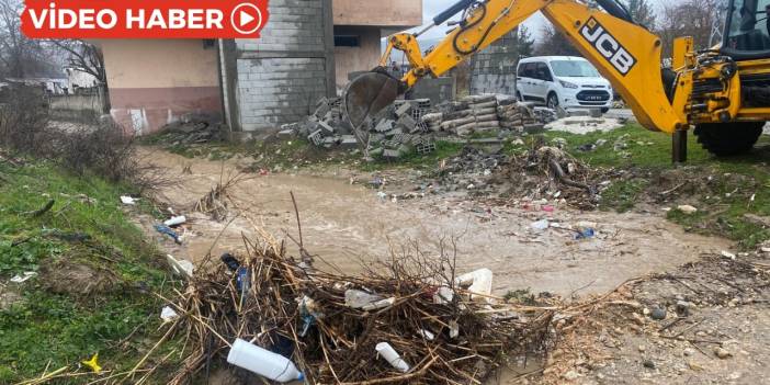 Diyarbakır’da 4 köyde sel meydana geldi