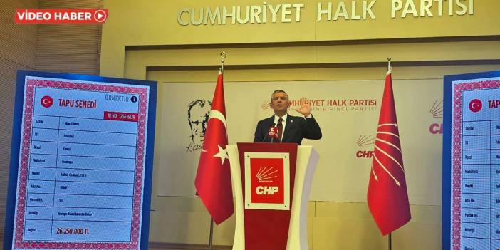 CHP lideri Gürlek’in mal varlığını açıkladı: 19 yılda 452 milyon