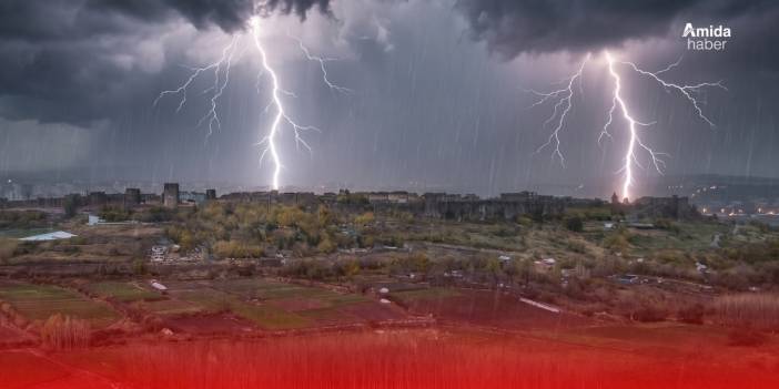Diyarbakır'da yıldırım faciası: 2 ölü, 1 ağır yaralı